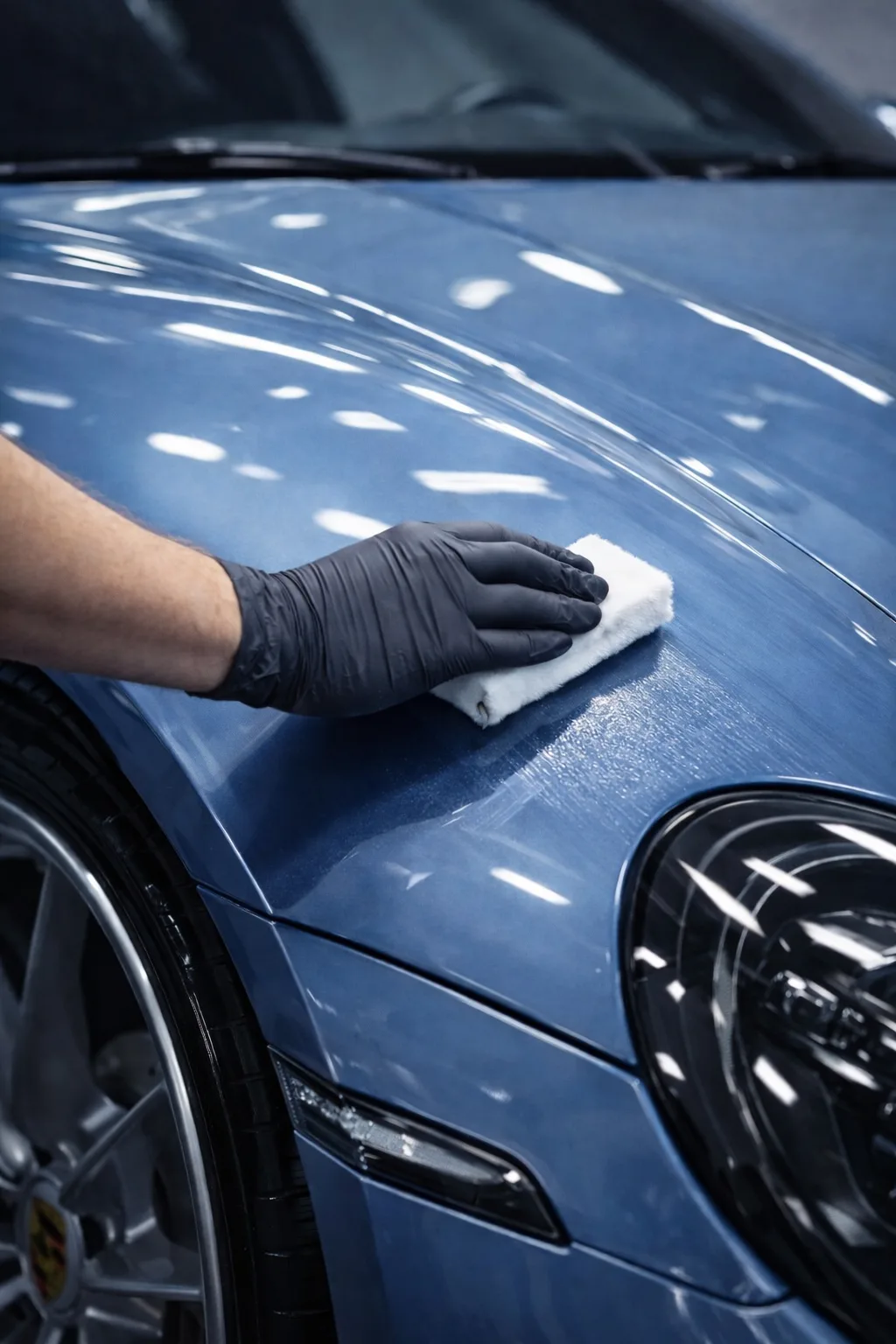 Ceramic coating application